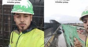 albanil viral empleo