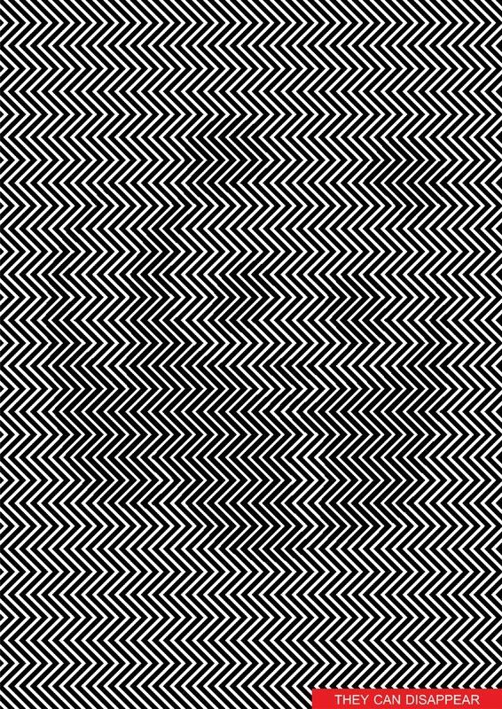 Can You Find the Hidden Panda In This Zig Zag Optical Illusion Can You Find the Hidden Panda In This Zig Zag Optical Illusion