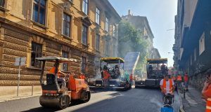 Sanacija asfalta u Ulici Pomerio 7