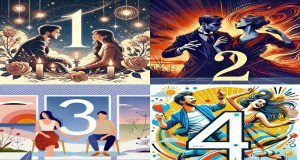 combined 4 illustrations discover format