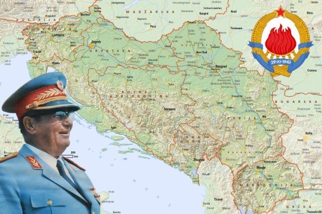 Jugoslavija Tito Grb kolaz