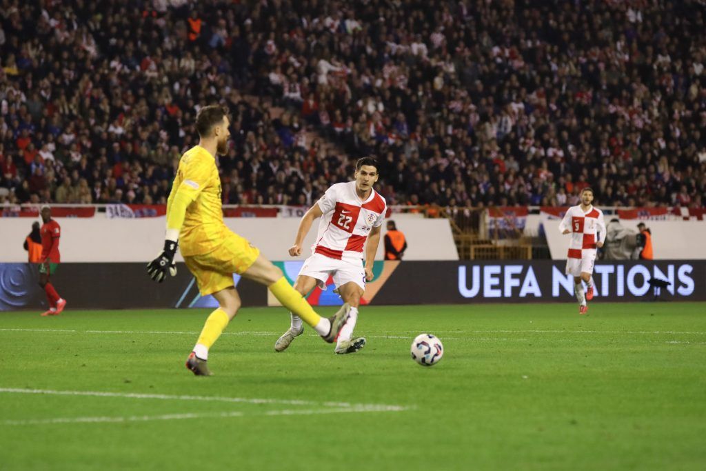 UEFA Nations League football match Croatia vs Portugal (League A,Group 1, Matchday 6) 2024/25 stadion Poljud, Split, Croatia 18.11.2024