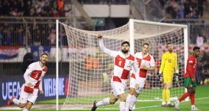 UEFA Nations League football match Croatia vs Portugal (League A,Group 1, Matchday 6) 2024/25 stadion Poljud, Split, Croatia 18.11.2024