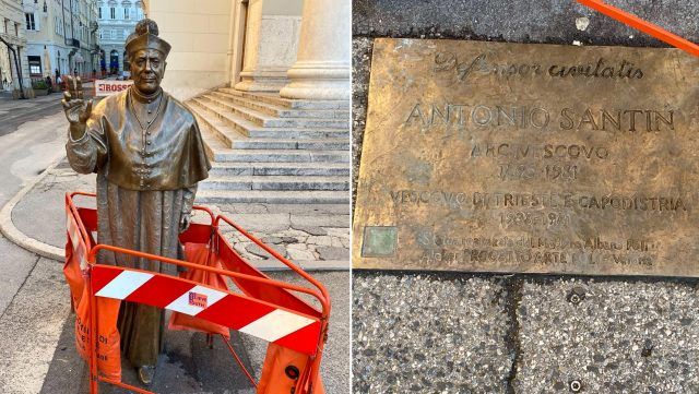Antonio Santin u Trstu
