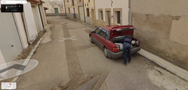 omicidio spagna google street view