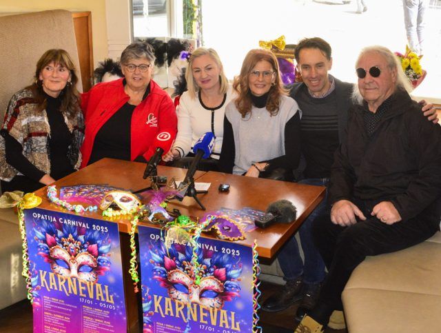 Tiskovna Karneval 2025, Grad Opatija, TZ grada Opatije