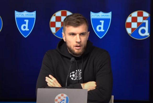 Ristovski na pressici Dinama