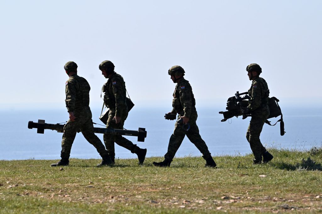 300 pripadnika hrvatske vojske i partnerskih oruanih snaga pokazalo profesionalizam na vjebi tit 25 54444079637 o