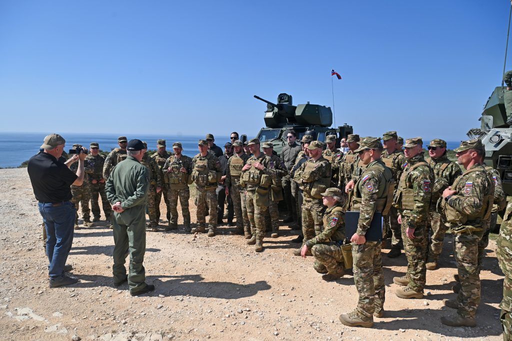 300 pripadnika hrvatske vojske i partnerskih oruanih snaga pokazalo profesionalizam na vjebi tit 25 54445128934 o