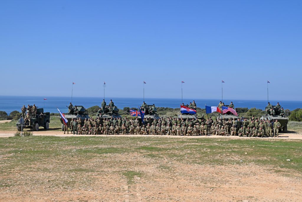 300 pripadnika hrvatske vojske i partnerskih oruanih snaga pokazalo profesionalizam na vjebi tit 25 54445129024 o