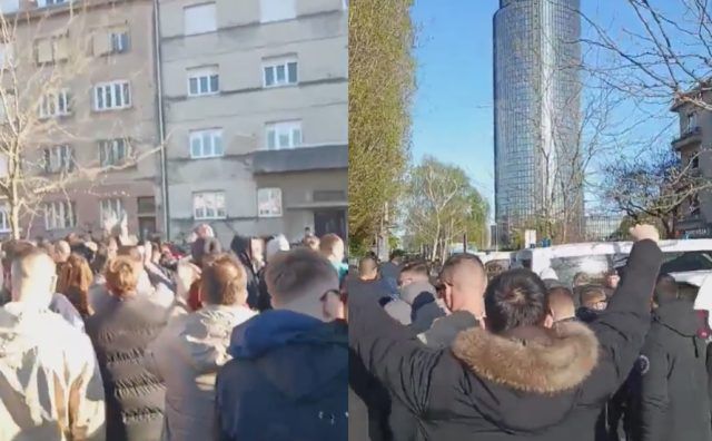 Navijači Rijeke u Zagrebu