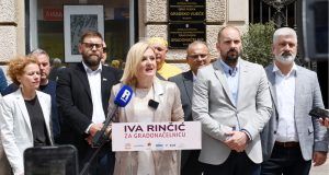 PRIOPĆENJE ZA MEDIJE Vrijeme je za grad jednakih šansi Iva Rinčić press