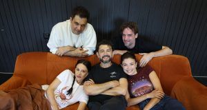 Ivna Bruck, Serena Ferraiuolo, Mirko Soldano, Andrea Tich i redatelj Vinicio Marchioni