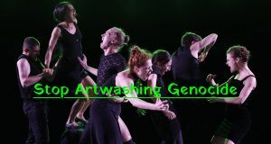Stop artwashing genocide Venezuela Ohad Naharin