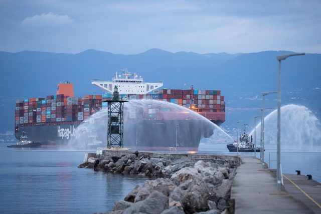 Rijeka Gateway dolazak broda 2