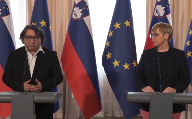Predstavnik Roma u Sloveniji i predsjednica Slovenije Predstavnik Roma u Sloveniji i predsjednica Slovenije