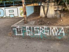 Grad Rijeka započeo uklanjanje grafita s porukama mržnje 590469767 1296799065824841 2968552139360005715 n