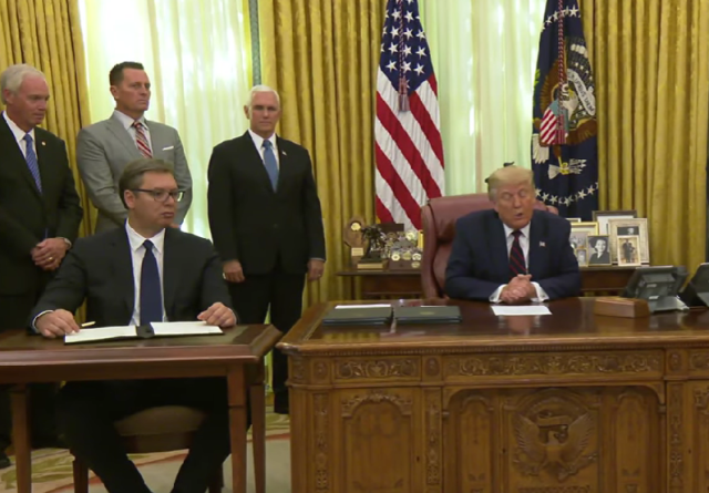 Vučić Trump Vučić Trump