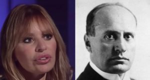 Alessandra Mussolini Benito Mussolini