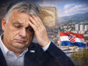 Orbán izgubio izbore, a društvene mreže ga “sele” u Rijeku Viktor Orbán zamišljen nakon izbornog poraza, u pozadini zamagljena Rijeka i hrvatska zastava