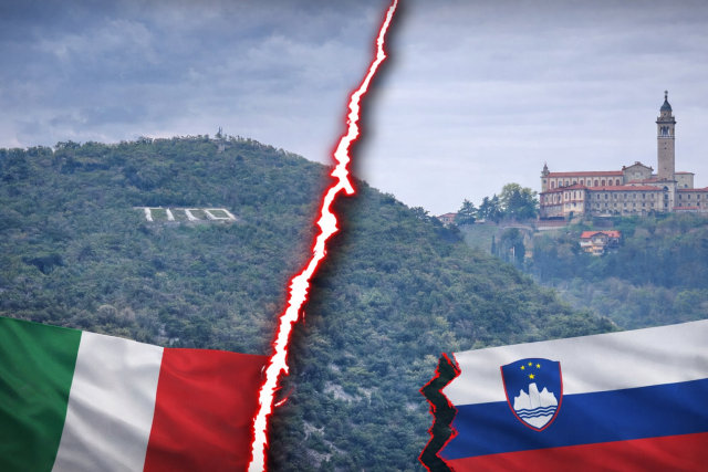 Tito odlazi sa Sabotina? Talijanski prijedlog “Europa” podiže novu raspravu Natpis “Tito” na brdu Sabotin iznad Gorice uz granicu Italije i Slovenije