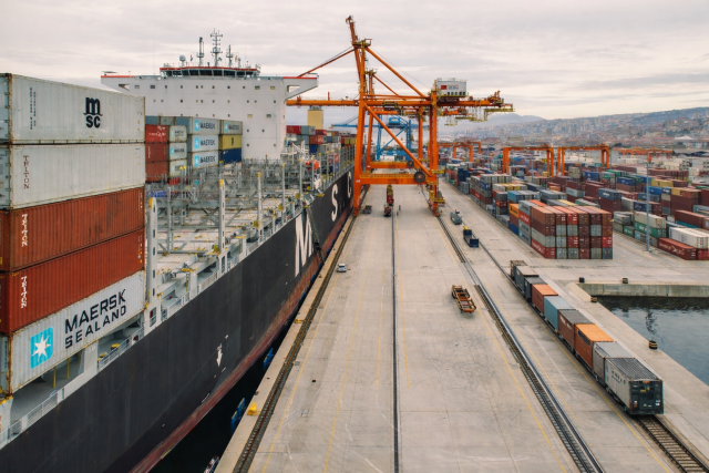 Lučki terminal u Rijeci