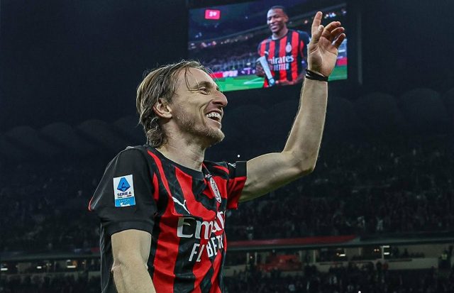 Luka Modrić foto AC Milan