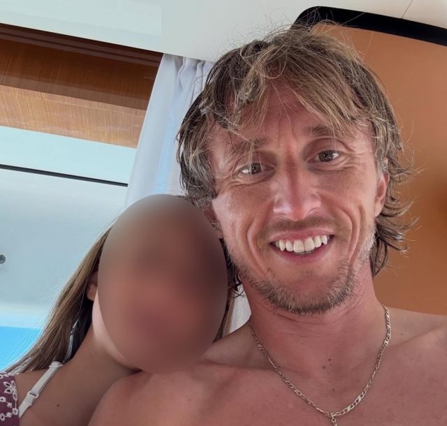 Luka Modrić i Ema Modrić
