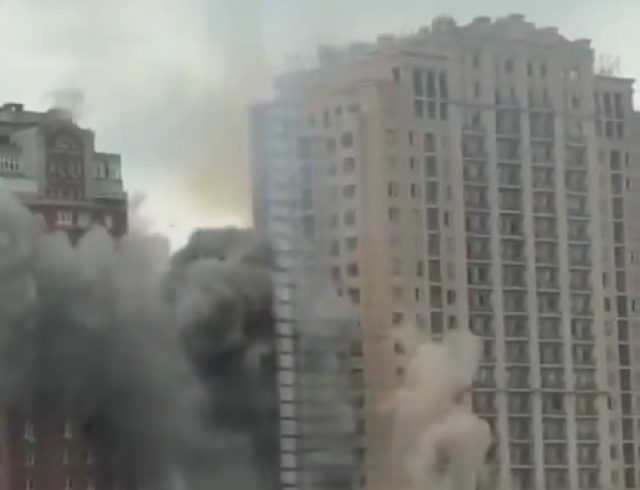 Napad dronovima u Donjecku