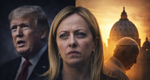 Politička kompozicija Meloni, Trump i Papa