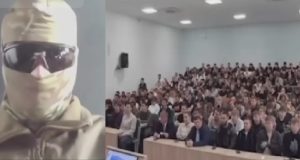 Ukrajinski vojnik studenti