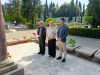 Predrag Miletić, Laura Marchig i Enea Dessardo odaju počast civilnim žrtvama nakon 1945. na riječkom groblju