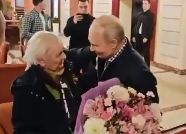 Putin i učiteljica
