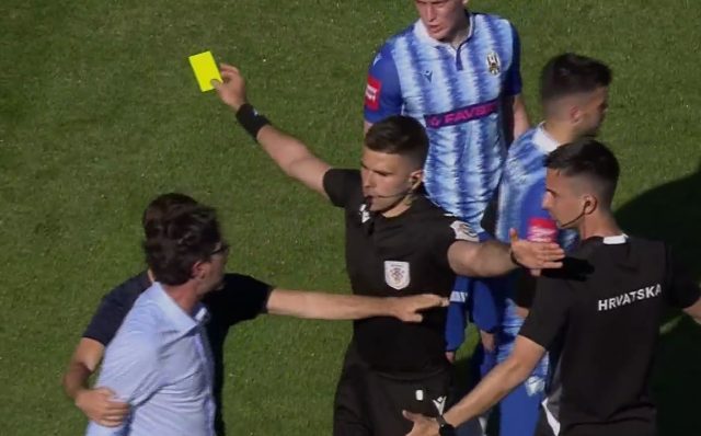 Victor Sanchez žuti karton Maxsport