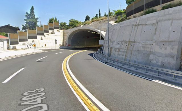 tunel podmurvice
